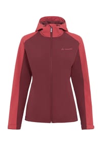 VAUDE - Softshelljacke "Adavia", Kapuze, Stehkragen, für Damen - 261 DARK CHERRY