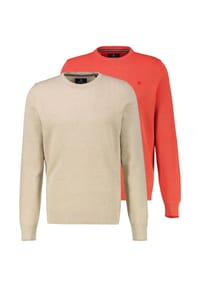 LERROS - Pullover 2er Pack Basic - Basalt grey