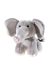 heunec® - Kuscheltier bedrohte Tiere Elefant - grau
