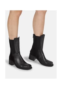Felmini - Leder/Textil Stiefelette - Schwarz