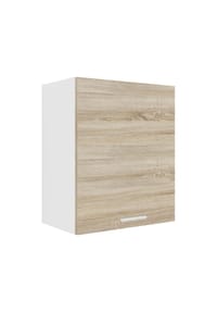 VCM. - Küchenschrank hängend | Maße ca. H. 60 x B. 50 x T. 31 cm | Hängeschrank mit zwei Fächern | Küchenmöbel – Esilo - Weiß
