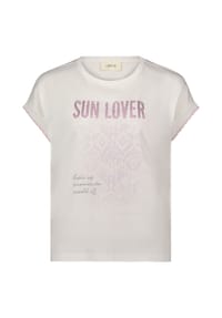 CARTOON - T-Shirt, Strass, für Damen - 1945 CREAM/ROSE