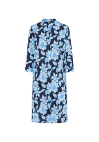 olsen - Blusenkleid, Baumwolle, für Damen - 40173 INK BLUE