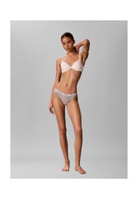Calvin Klein - String Shape, 3er-Pack, für Damen - GG2 BLK/WHI/PLEIN