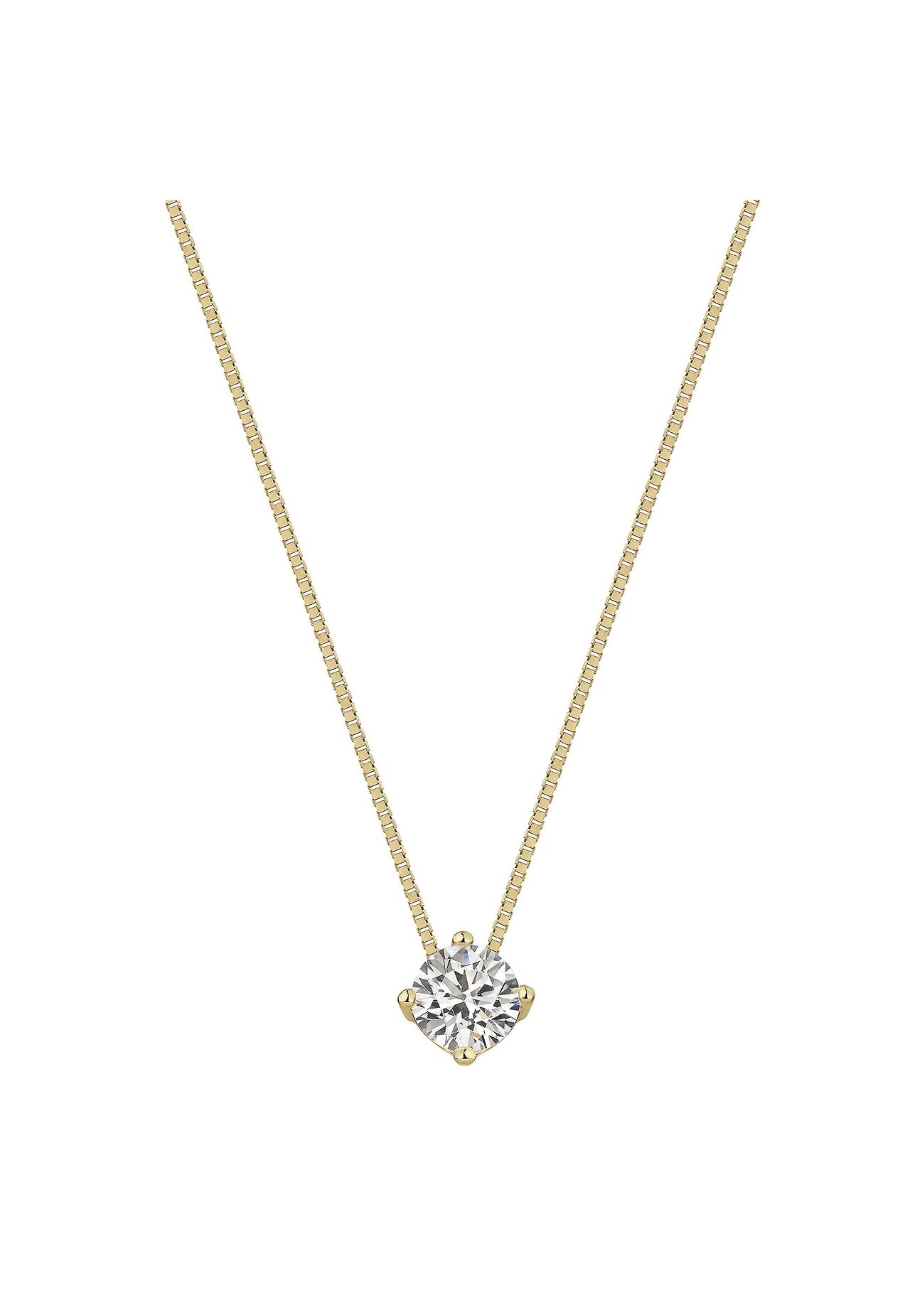 Celesta® Damen Collier, 375Er Gelbgold, Gelbgold, 5 Mm