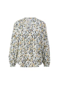 s.Oliver RED LABEL - Bluse, Split-Neck, für Damen - 02A0  WHITE