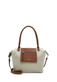 Tamaris TAS Fabrizia - Shopper "Fabrizia", zweifarbig, Reißverschluss, für Damen - 400 BEIGE