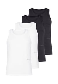 sloggi - Unterhemd / Tanktop 4er Pack SLG Base - Schwarz