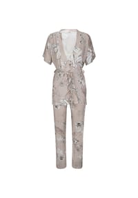 GOLDENBAY - Sleepwear-Set Gown, Bralet & Pants Dianthus - Pink