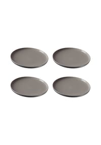 Ritzenhoff & Breker Speiseteller Jasper ø 26.0 cm 4er Set - JASPER - grau