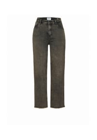 ROSNER STUDIO - Straight-Jeans Audrey Straight - Dunkelbraun | 976