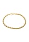 Luigi Merano® Armband Kordelkette, hohl, Gold 585 Bild 1