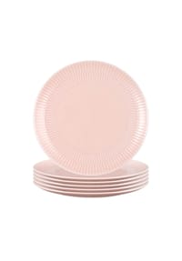 Seltmann Weiden Frühstücksteller Amina ø 22,7 cm 6er Set - AMINA - grau