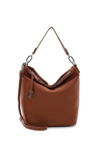 SURI FREY DEBBY - Schultertasche, Anhänger, uni, für Damen - 950 DARKTAUPE, NOS