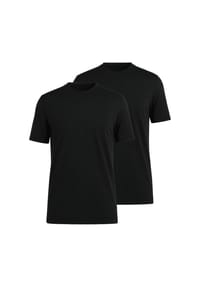 OLYMP - Herren T-Shirts, Rundhals, 2er Pack - Bodywear, Modern Fit, Baumwolle - 0WEISS