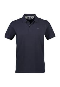 LERROS - Poloshirt, Logo-Stickerei, für Herren - BLACK