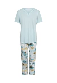 RÖSCH - Schlafanzug, Split-Neck, für Damen - 16071 PALM BEACH
