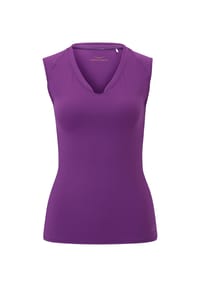 VENICE BEACH - Funktionsshirt "Eleam", V-Ausschnitt, feuchtigkeitsregulierend, für Damen - 400 - VELVET