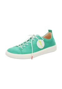 Think! - Leder/Textil Sneaker - Hellgrün