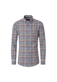 CASAMODA - Freizeithemd, Comfort Fit, Langarm, Button-Down-Kragen, für Herren - 400 400 ROT