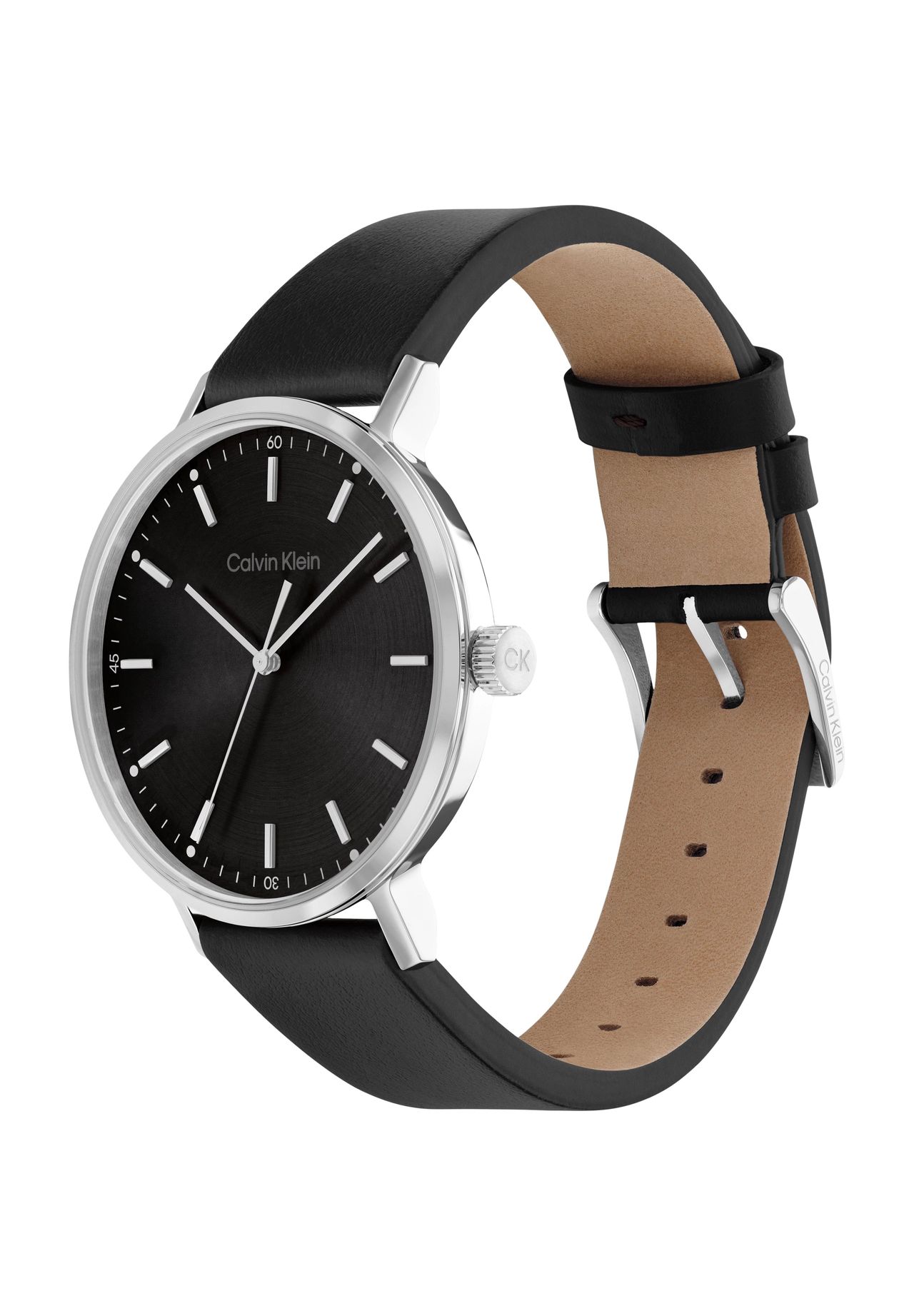Calvin Klein Herrenuhr "Modern 25200050", Schwarz/Silber