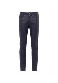 RICANO - Damen Lederhose PND (Stretch), 5 Pocket Optik aus Stretch Leder - Camel