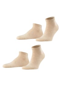 FALKE - Kurzsocken, 2er-Pack, uni, für Herren - 2000 WHITE