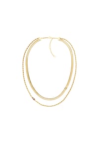 TOMMY HILFIGER LAYERED SET - Damen Kette, Edelstahl - GOLD