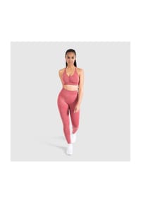 SMILODOX - Sport BH Batik Scrunch - Beige