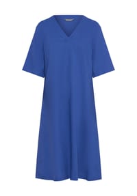 GALERIA - Shirtkleid Linni, V-Ausschnitt, für Damen - KHAKI LEAF AOP