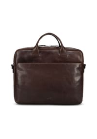 JOST Glasgow - Glasgow Aktentasche Leder 37 cm Laptopfach - brown