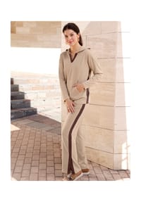 SIEH AN! - Sweatshirt - beige-schoko