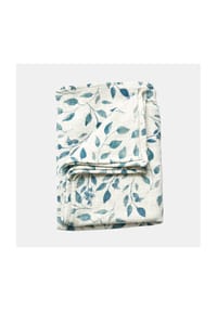 LOBERON - Plaid Ocevara blau/creme - blau/creme
