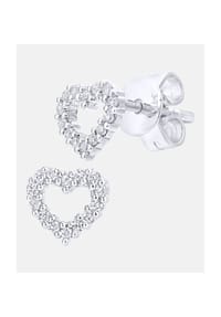Diamant L'eternel - Ohrstecker, mit Diamant, 375 Weißgold - white gold
