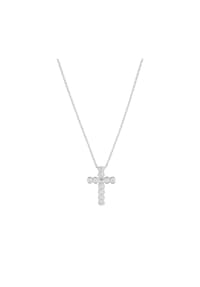 JOOP! - Damen Kette mit Anhänger, 925er Silber - WEISSGOLD