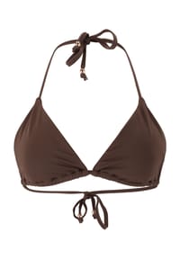 ENDURANCE ATHLECIA - Bikinioberteil Sherrill im stilvoll gebundenen Triangle-Style - 1001 Black