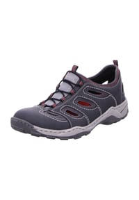 rieker - Halbschuhe, Zuglasche, für Herren - BLEI/RAUCH
