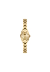 FOSSIL Scarlette - Fossil Damenuhr Scarlette Mini mit drei Zeigern, goldfarbenes Edelstahlgehäuse, ES5474 - Gold