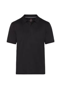 GALERIA - Polo 1/2  (BW Interlock) Sup, 4 BLACK, S - 2 TCX DRESS