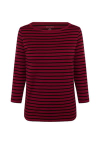 GALERIA - Shirt Anja, 3/4-Arm, U-Boot-Ausschnitt, für Damen - BLACK/WHITE