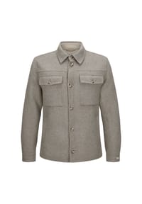 Milestone - Jacke MSBorgo mit aufgesetzten Brusttaschen - Hellgrau