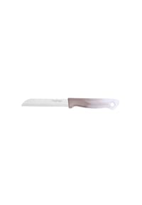 Cheffinger - Küchenmesser 18 cm mit ergonomischem Griff - Hellbraun - Hellbraun 1 Stück