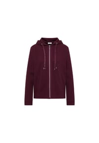 CECIL - Sweatjacke, Kapuze, für Damen - 15512 BLUE