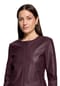 Vera Mont Kunstlederjacke, Reißverschlusstaschen, für Damen Bild 11