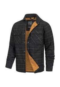 INDICODE - Hemd Langarm Henderson - Black