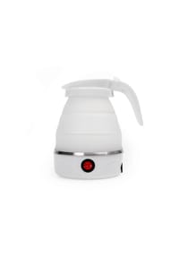 COFI - Platinet Klappbarer Elektrischer Wasserkocher für Küche und Büro - Weiß 13.7 × 10.5 × 16 cm