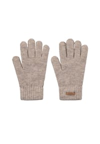 BARTS® - Handschuhe, Strick, Label, uni, für Damen - dunkelrot