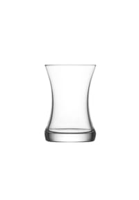 COFI - LAV Zen Teegläser aus Borosilikatglas - 6er Set, 170 ml, transparent - Transparent 13,5 x 9,5 cm