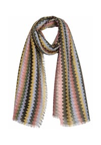 collezione alessandro® - Schal Klisso anschmeichelnder Schal in sanften Farben - khaki