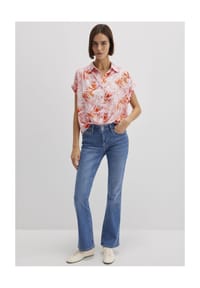 mavi - Shirtbluse, Blusenkragen, für Damen - 70467 CHINESE RED